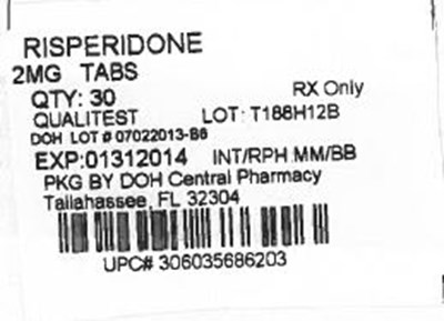 Label Image For 2mg (2mg Qualitest)